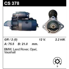 Стартер на BMW 324 td Touring, 524 d, 324 d, 324 td, 524 td, 525 td, 725 tds, LEND ROVER Range Rover