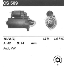 Стартер на AUDI 80 1.8i, 2.0 16V, 100 1.8, 80 2.0. Quattro, 90 2.0, ALFA ROMEO 145 2.0, 0001112005