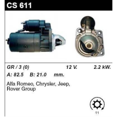 Стартер на ALFA ROMEO 33, 155, 164, CHRYSLER Grand Voyager, DODGE Caravan, JEEP Cherokee, Grand Cherokee
