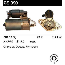 Стартер на CHRYSLER Neon 2.0 16V, Stratus 2.0 16V, DODGE  Neon 2.0 16V, Stratus 16V, PLYMOUTH Breeze 2.0 16V