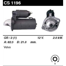 Стартер на VOLVO S60 2.4, S70 2.5 TDi, S80 2.4, 2.5 TDi, V70 2.4, 2.5 TDi, XC 90, XC70 2.4, 0001218173