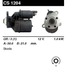 Стартер на SKODA Fabia 1.0, 1.4, Octavia 1.4
