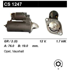 Стартер на OPEL Signum 3.2 V6, Vectra B 2.6i V6, Vectra C 3.2 V6, 0001115015